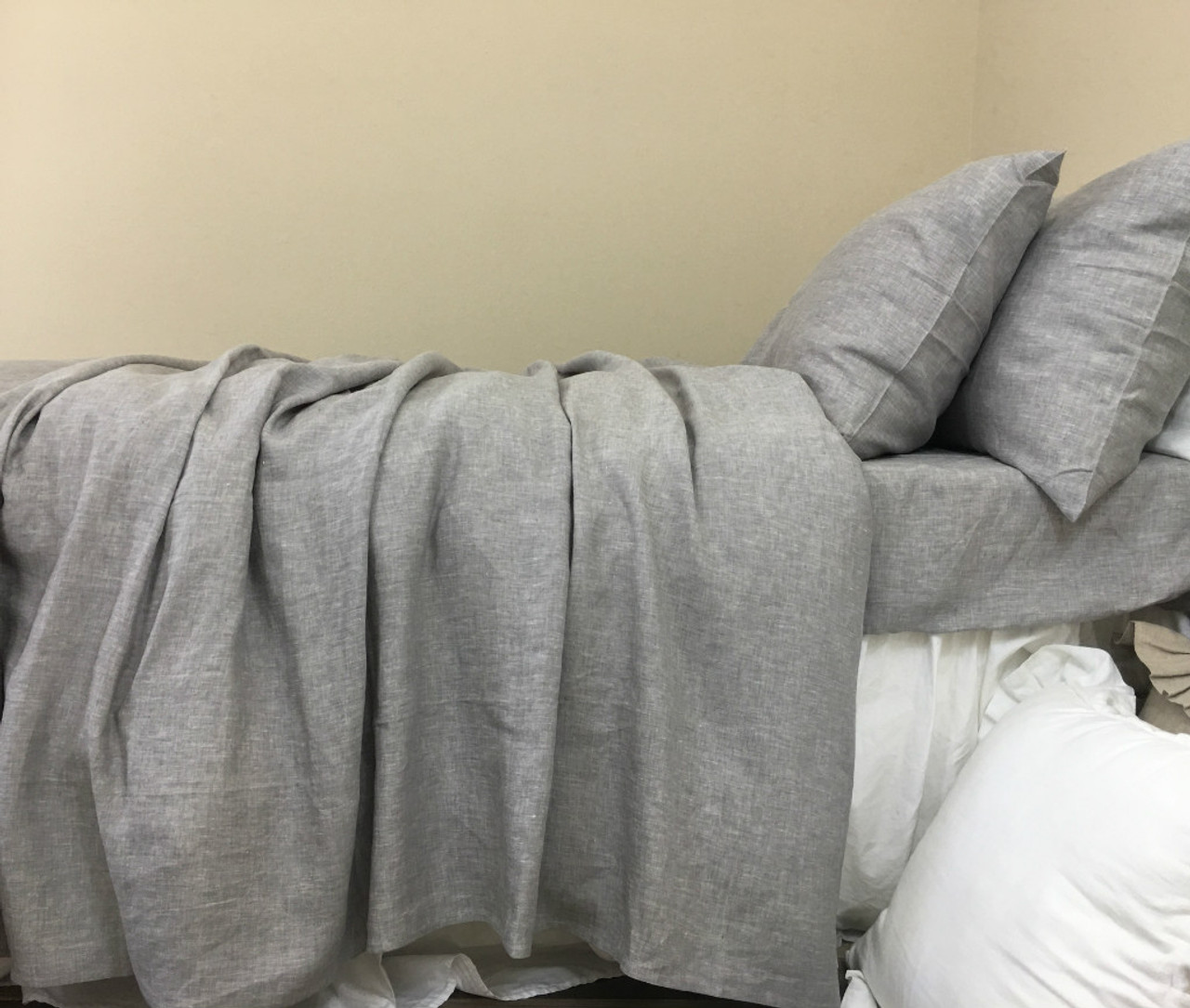 grey linen duvet cover cabin chambray graphite grey linen duvet cover grey linen duvet cover cabin chambray graphite grey linen duvet cover